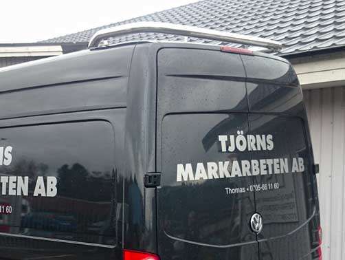 Volkswagen Crafter Arbetsljusbåge 60mm