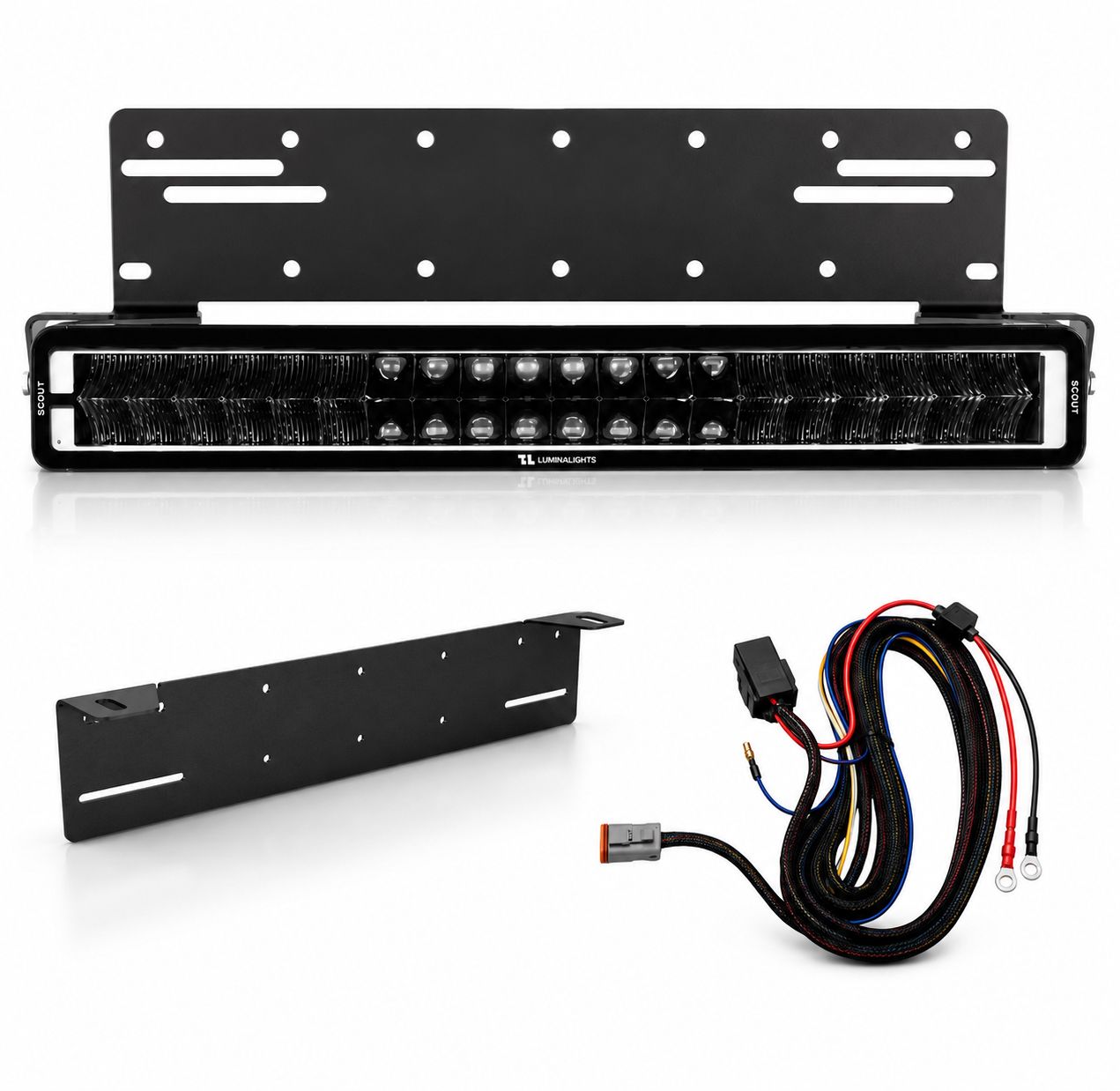 LuminaLights Scout Dual 600 H infällningskit