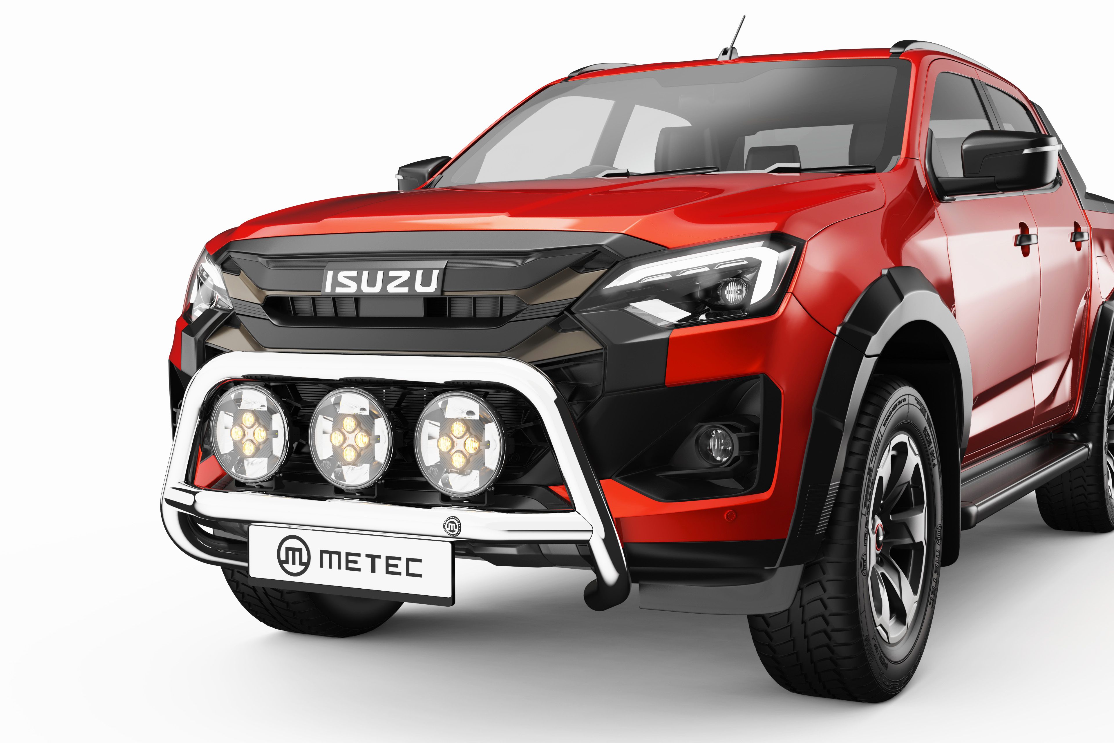 Frontbåge Låg Isuzu D-Max 2025+ 3 Ljus