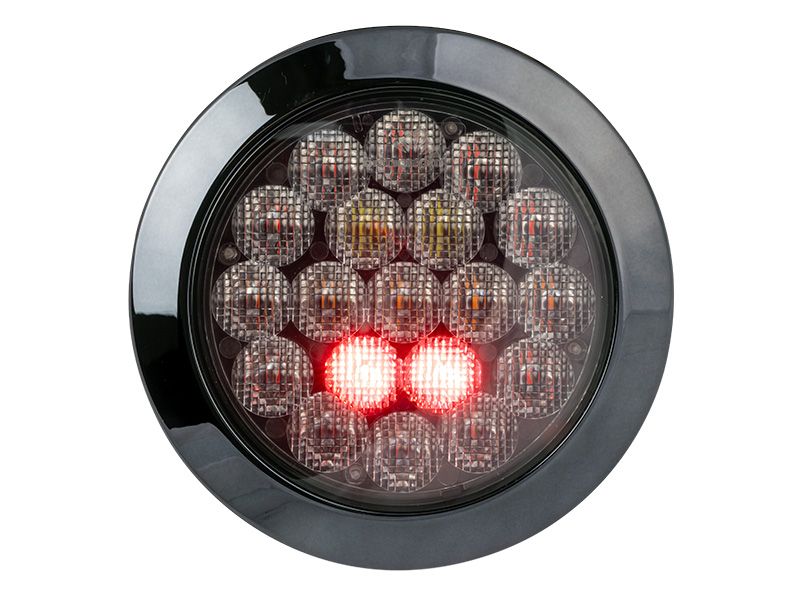Optibeam Dark Phantom Ø155 mm bakljus, 5 m kabel, ADR