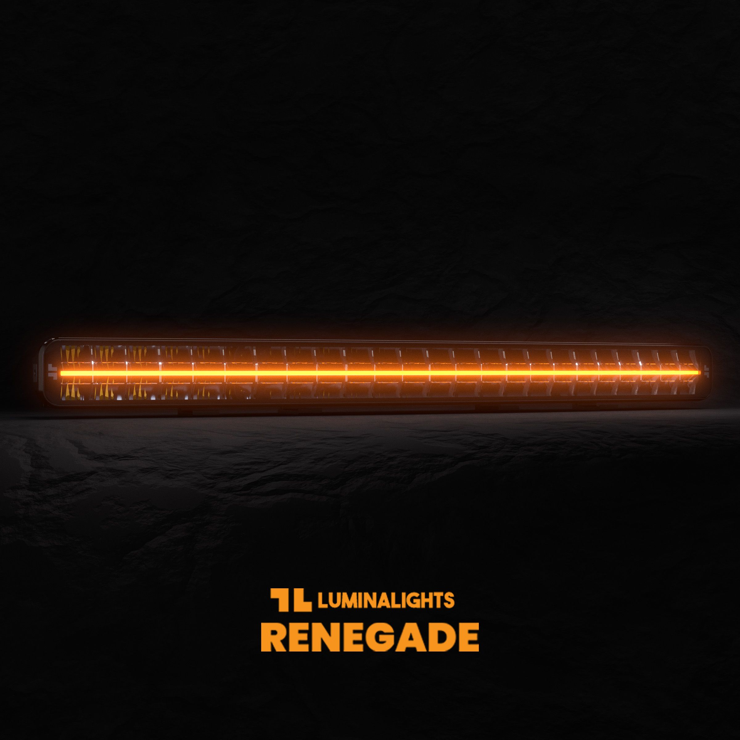 LuminaLights RENEGADE 40" Curved LED-Ramp 