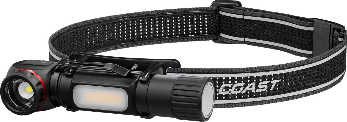 COAST TXM55R Uppladdningsbar Pannlampa – 1500 Lumen