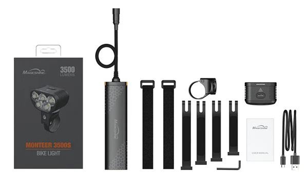 Magicshine MONTEER 3500S Nebula MTB-lampa