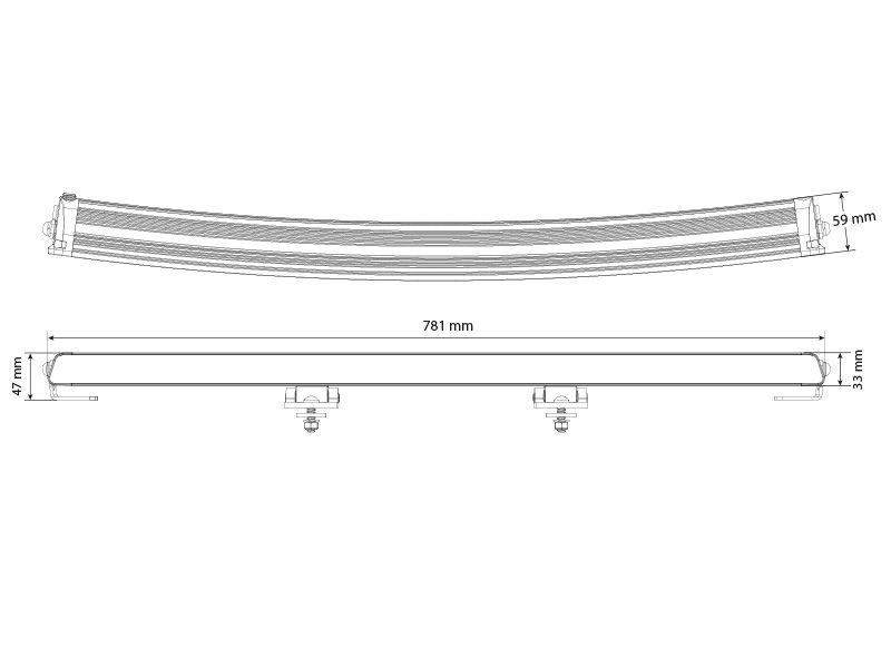 W-Light Surge Super Slim 30 LED-ramp