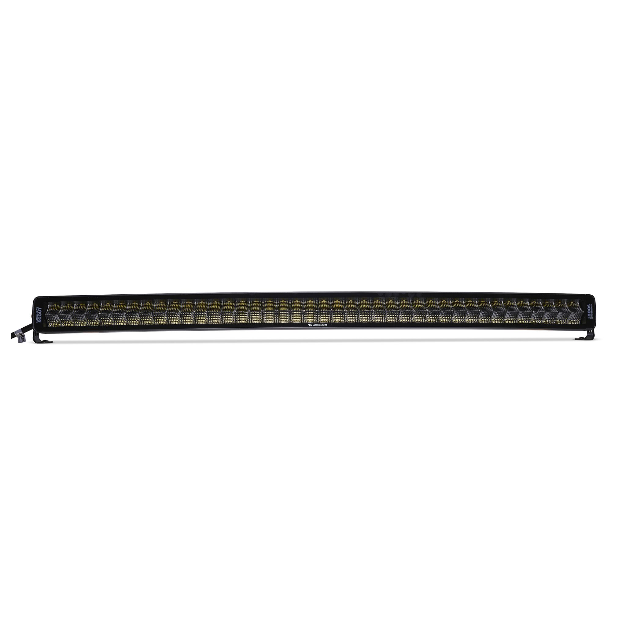 Arbetsljusramp LuminaLights Dark Work Dual 1100 Curved LED – 1076 mm Flood Beam