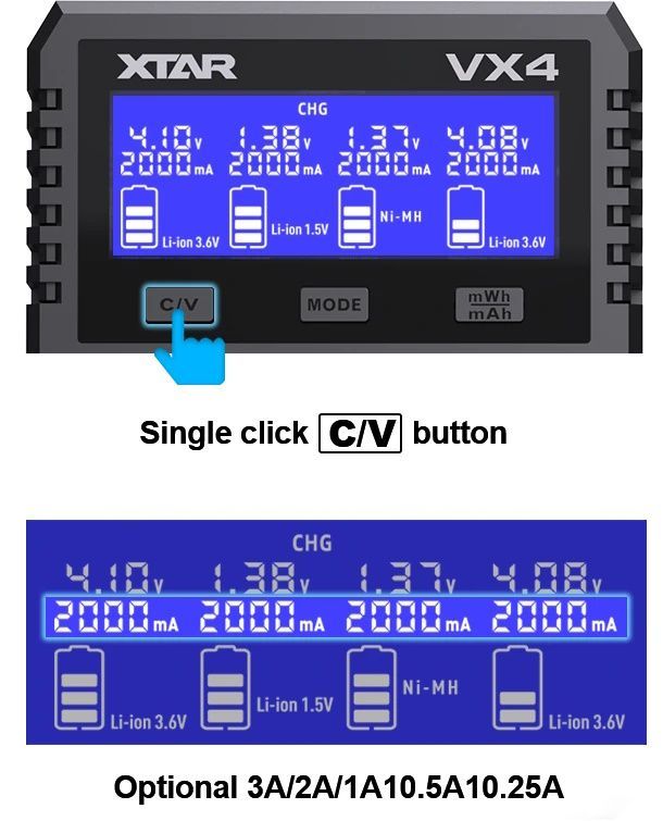 Xtar VX4 batteriladdare