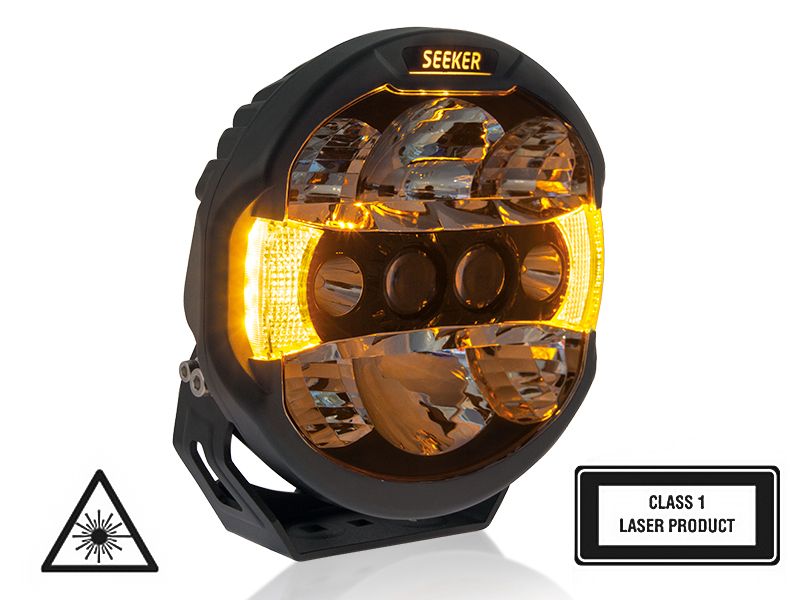 LED/laser-extraljus Seeker Quantum Ledzer