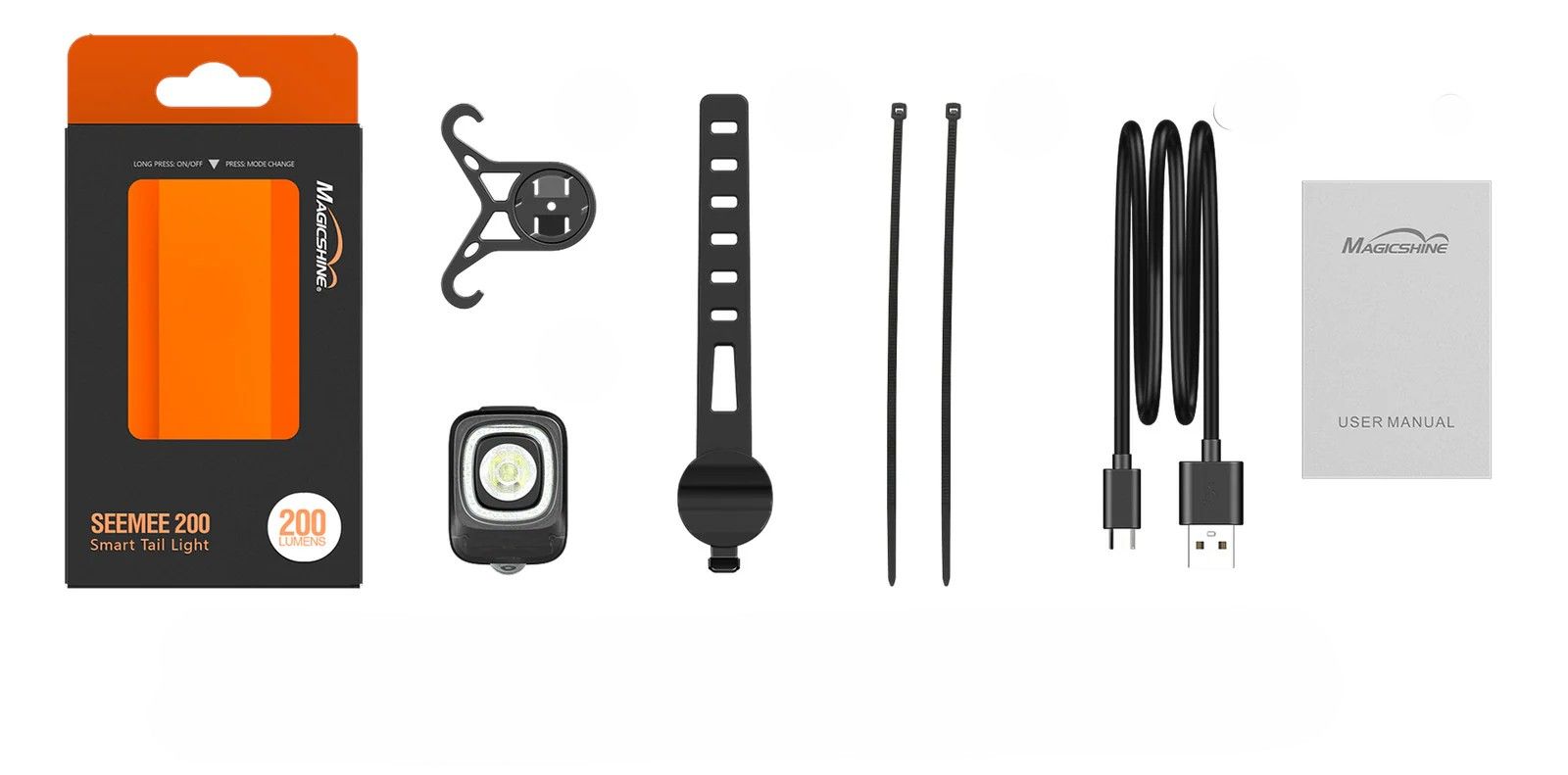 Magicshine SEEMEE 200 V3.0 Cykelbaklampa 