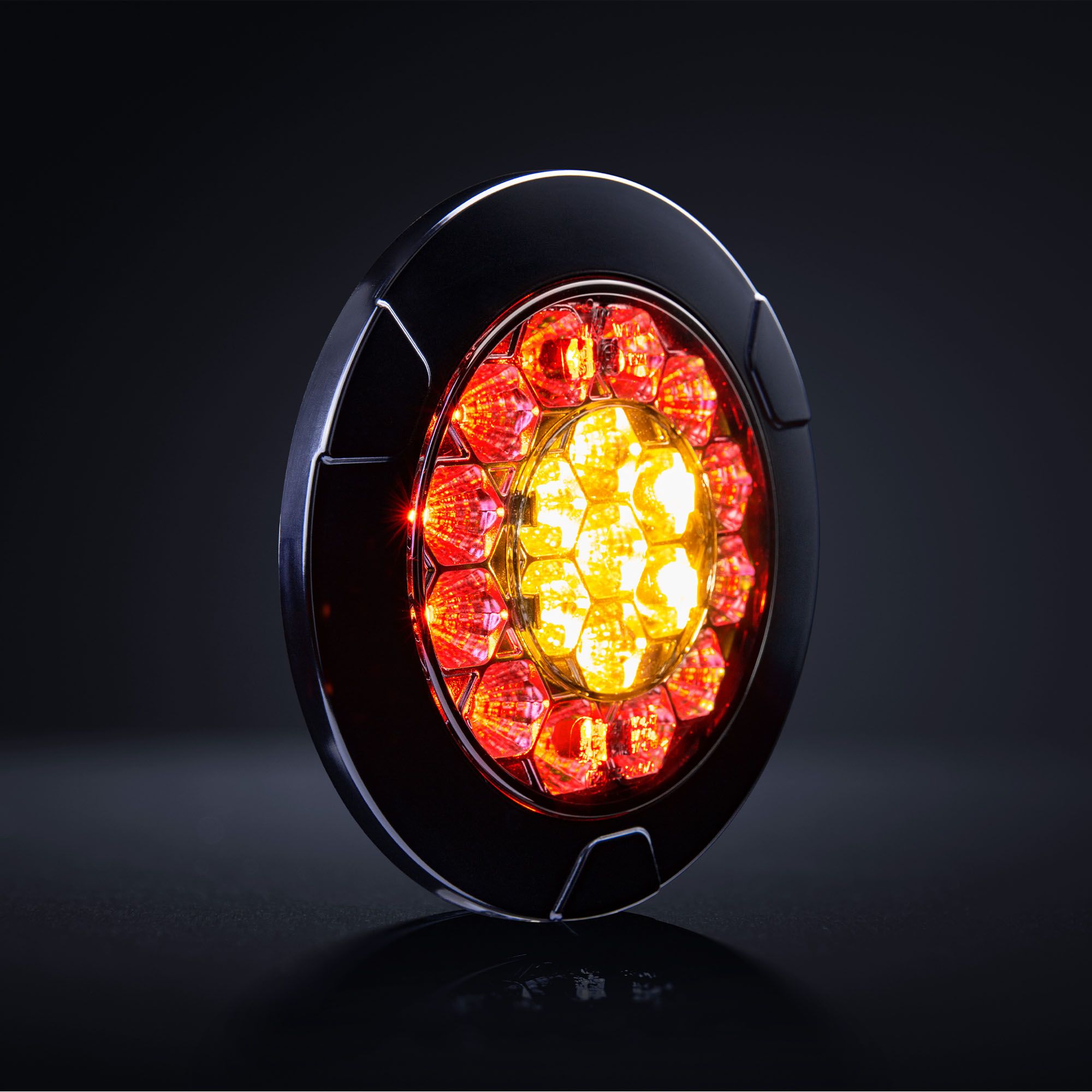 Strands Freedom Black Raven LED-bakljus, 3 funktioner