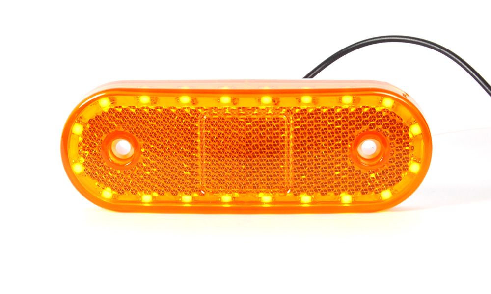 LED-markeringsljus med reflektor, dränkbar montering, WAS