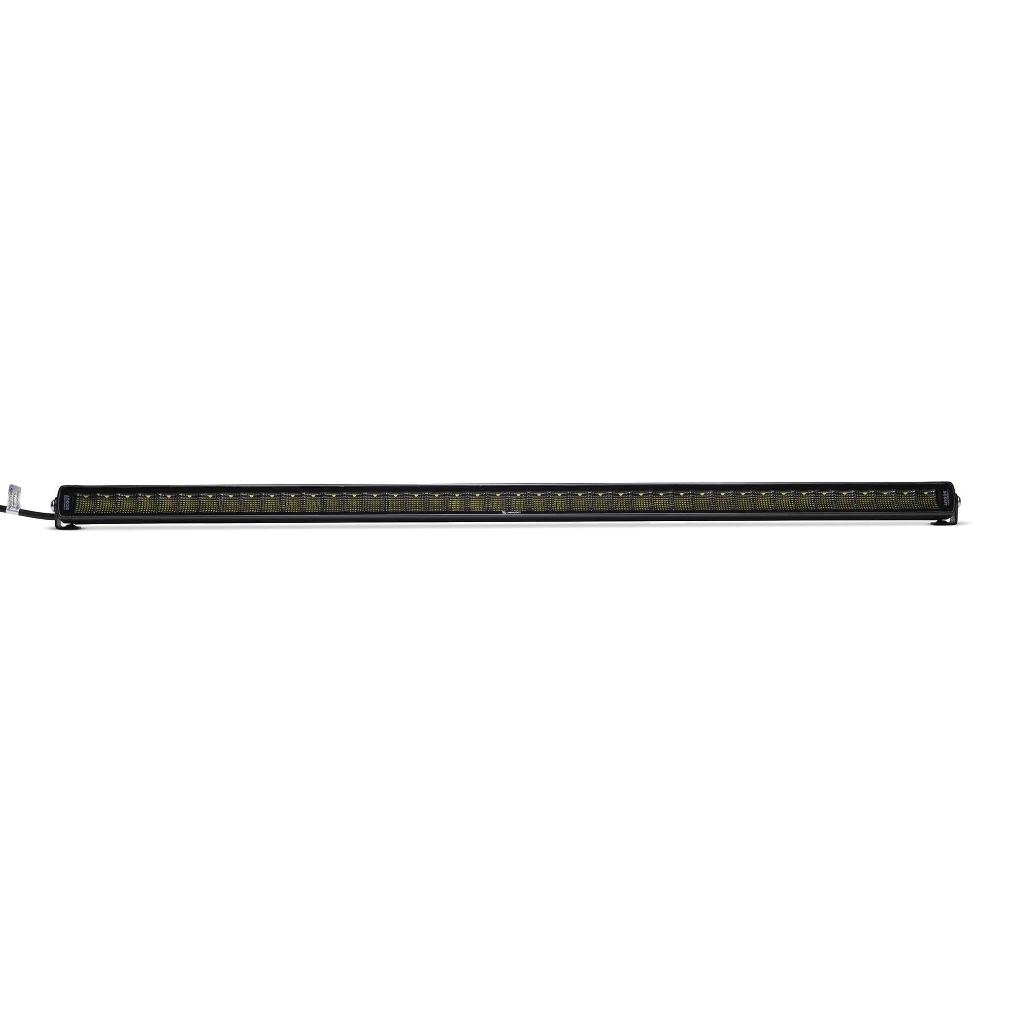 Arbetsljusramp LuminaLights Dark Work Slim 1100 LED – 1005 mm Flood Beam