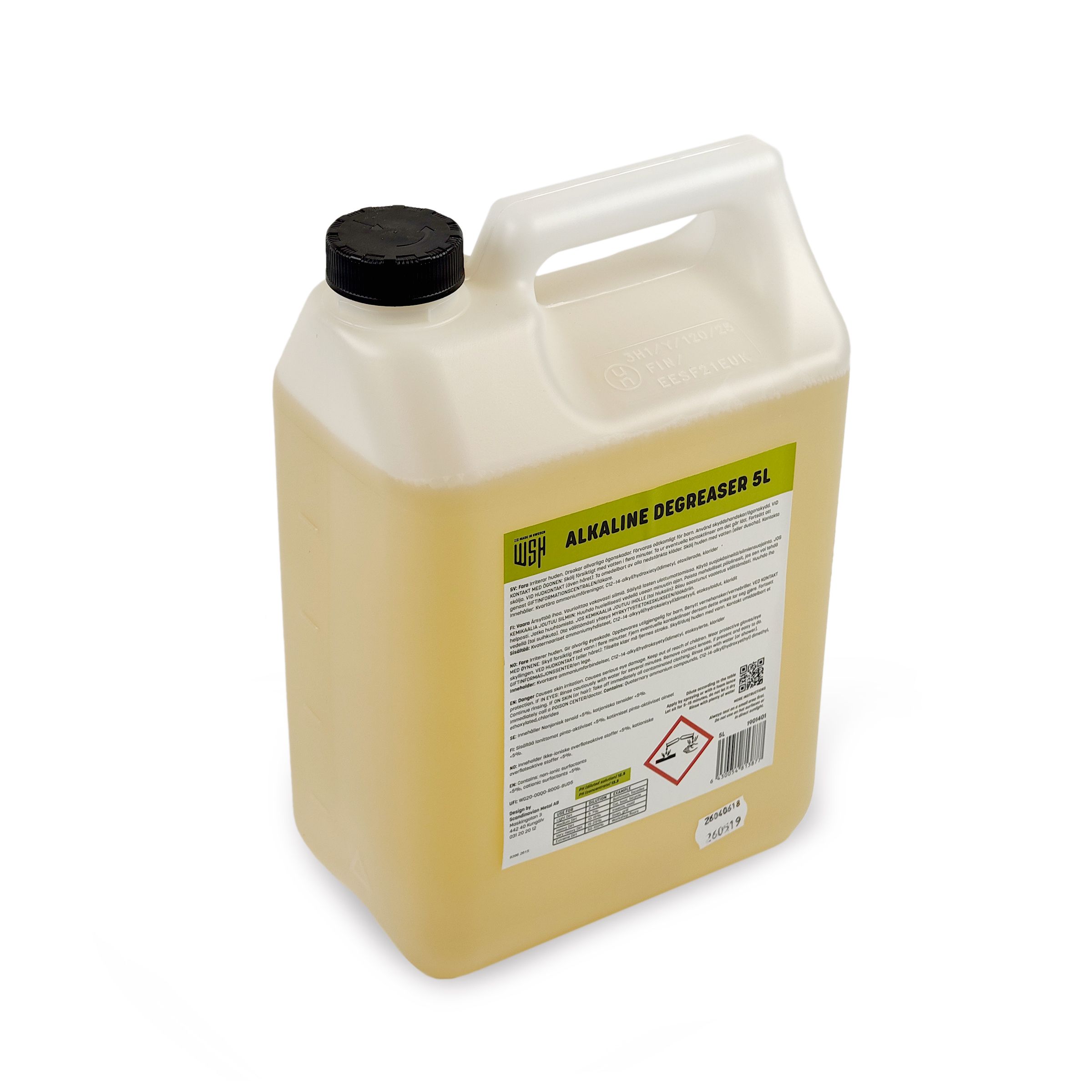 WSH Alkaline Degreaser 5L
