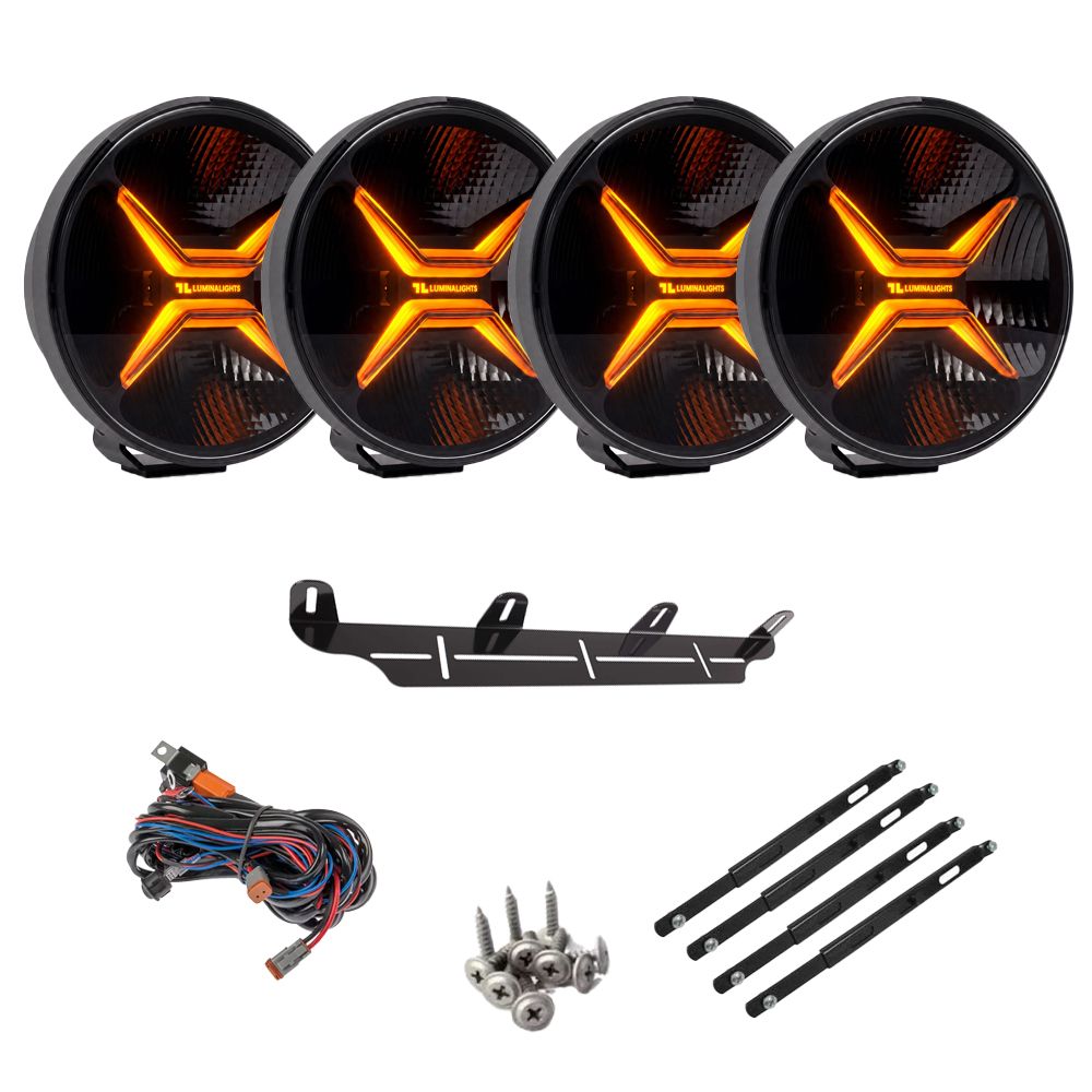 LuminaLights Rebellion MAX 7 Extraljuspaket 4-Pack