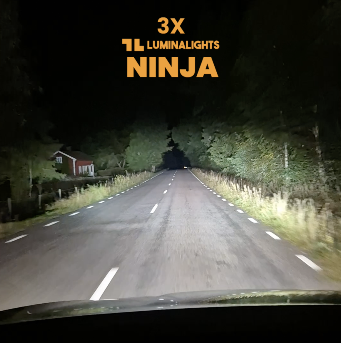 LuminaLights Ninja LED Extraljus