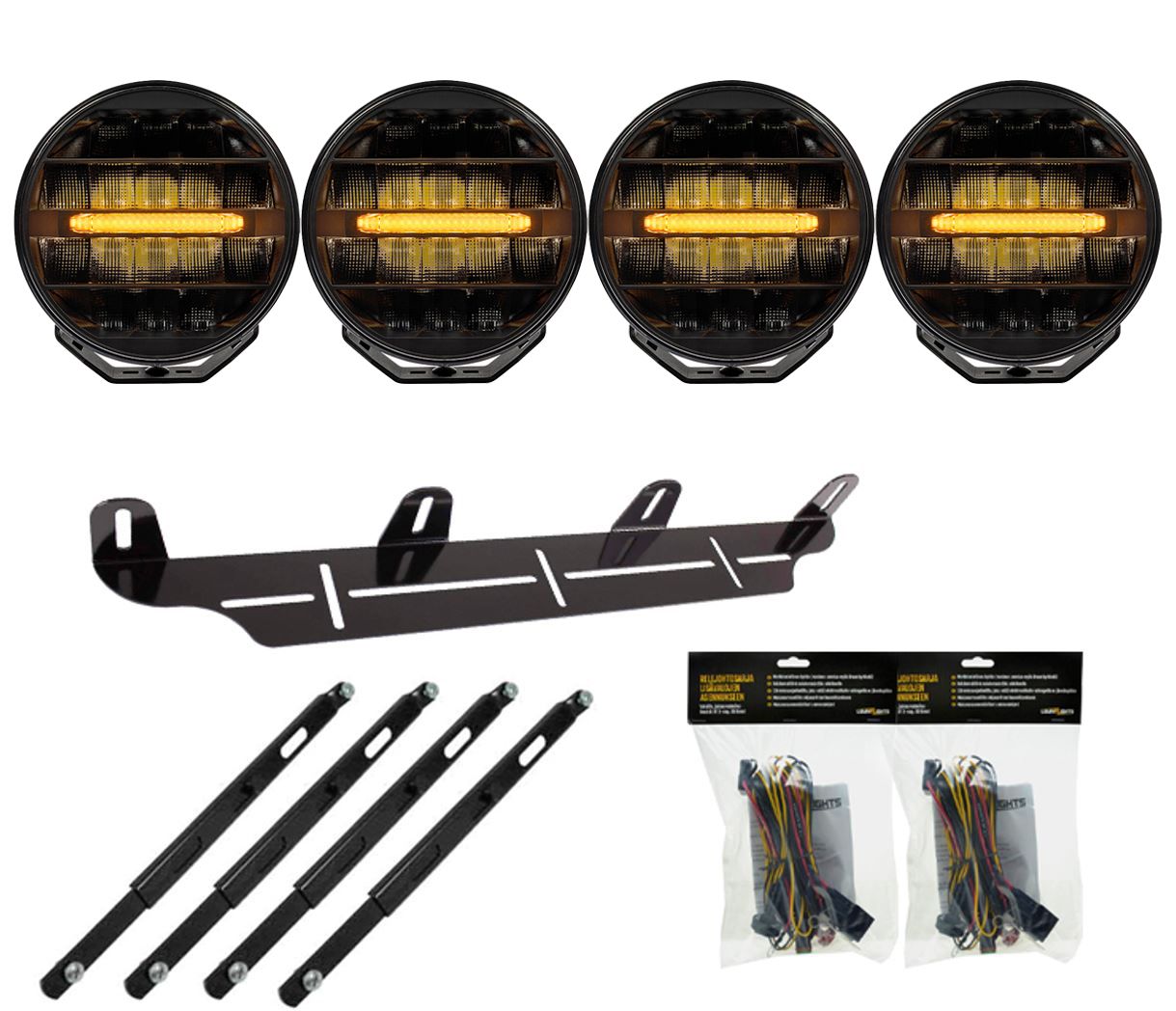 Optibeam Elites 9 X4 kit