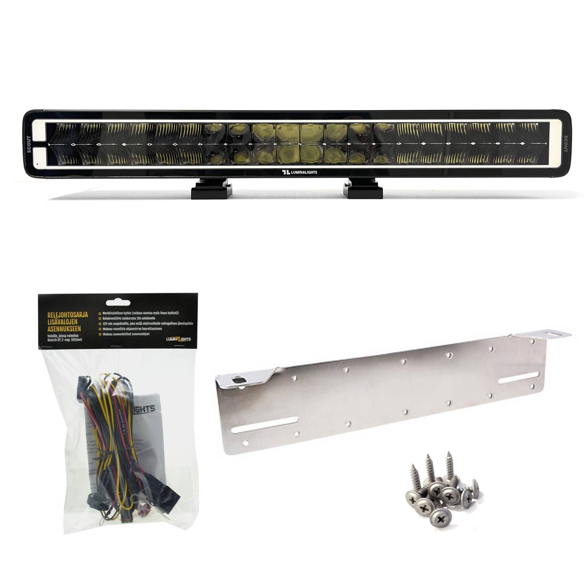 LuminaLights Scout Dual 600 H led bar kit