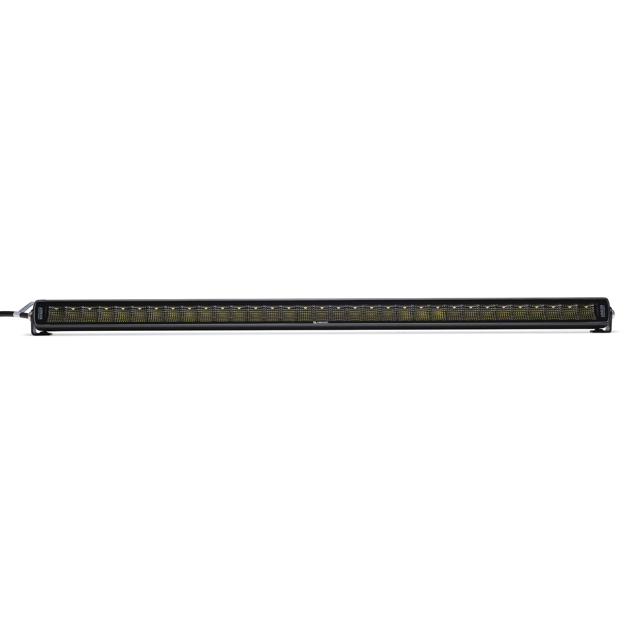 Arbetsljusramp LuminaLights Dark Work Slim 800 LED – 798 mm Flood Beam
