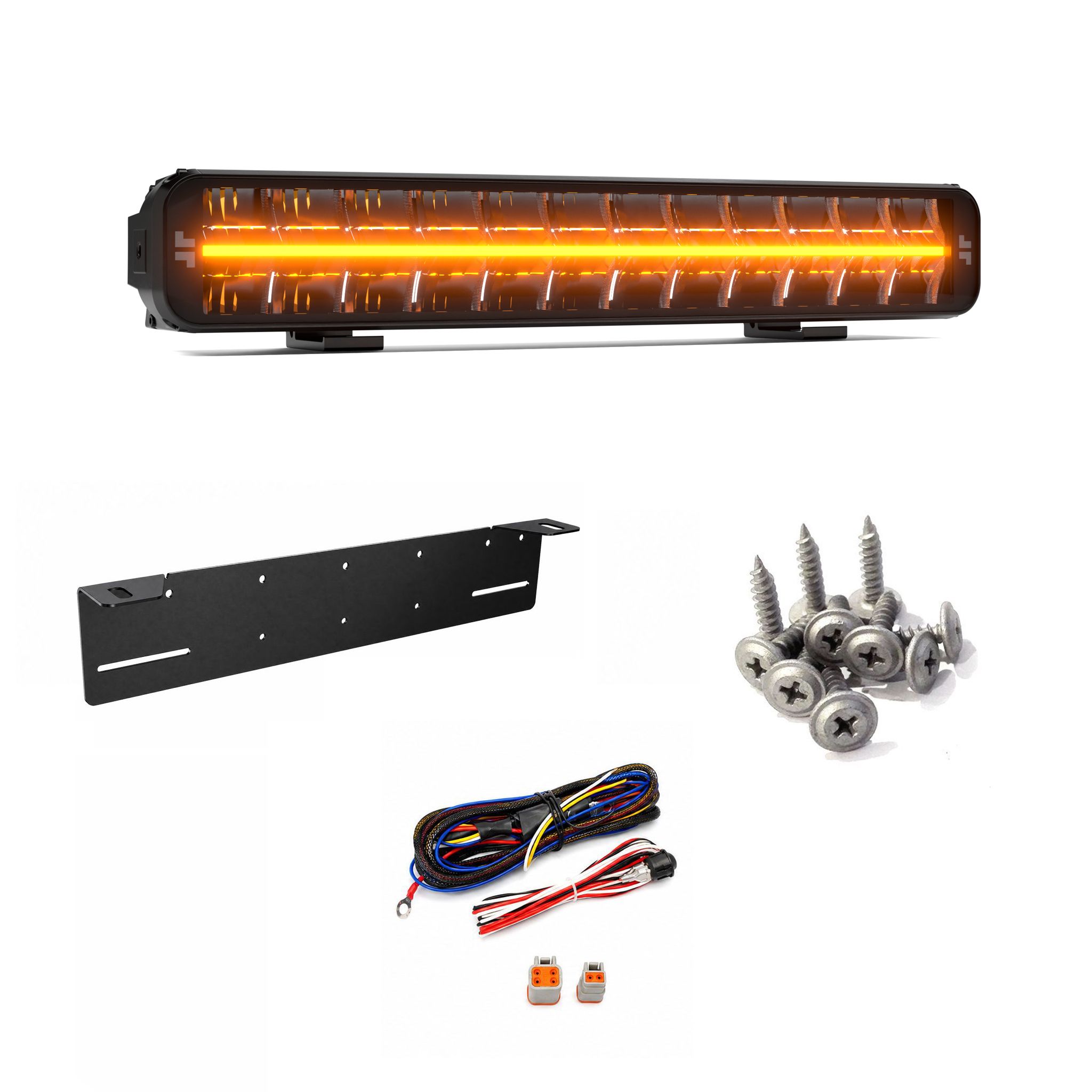 LuminaLights RENEGADE DUAL 20" Curved LED-Rampspaket