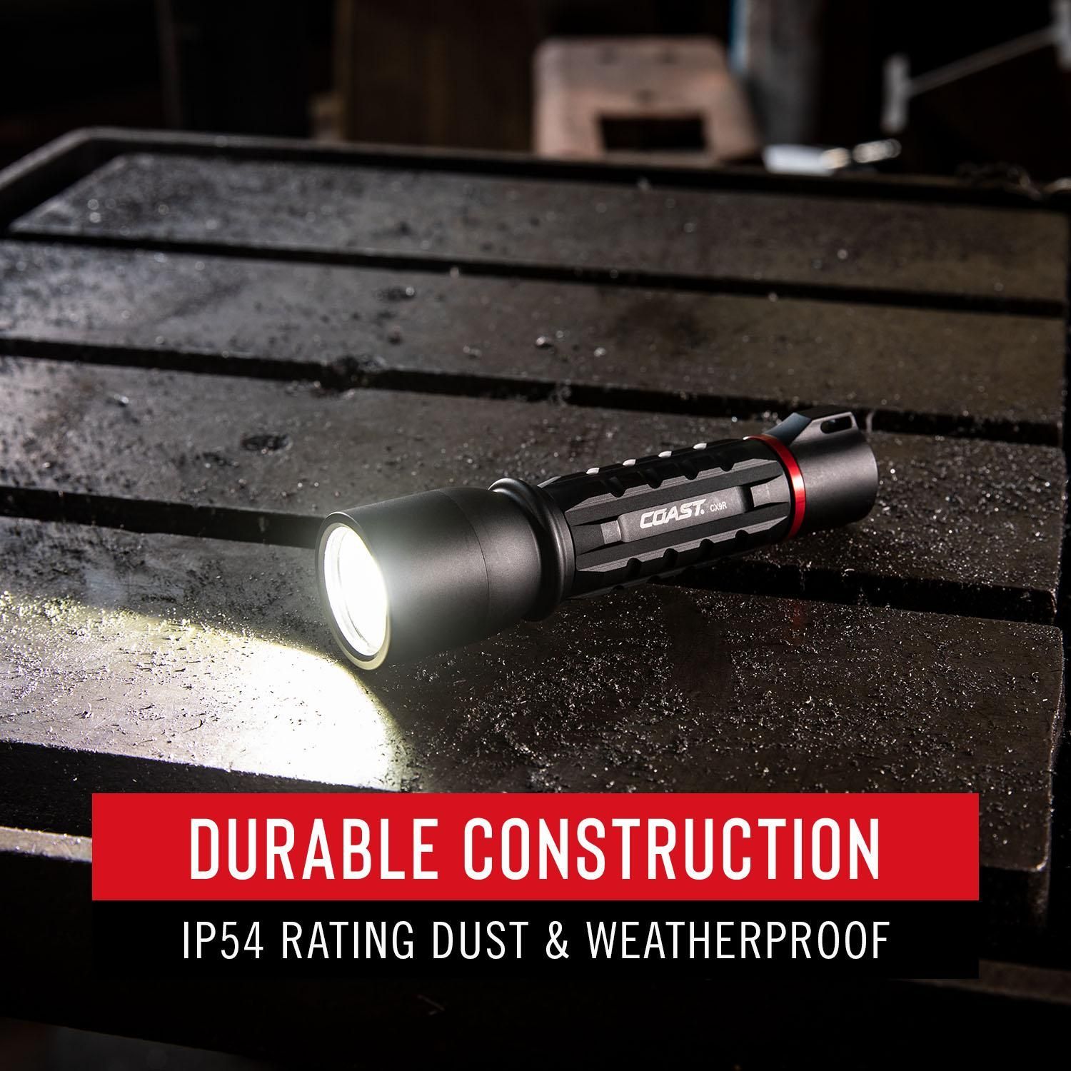 LED-ficklampa Coast XP9R, 1500lm