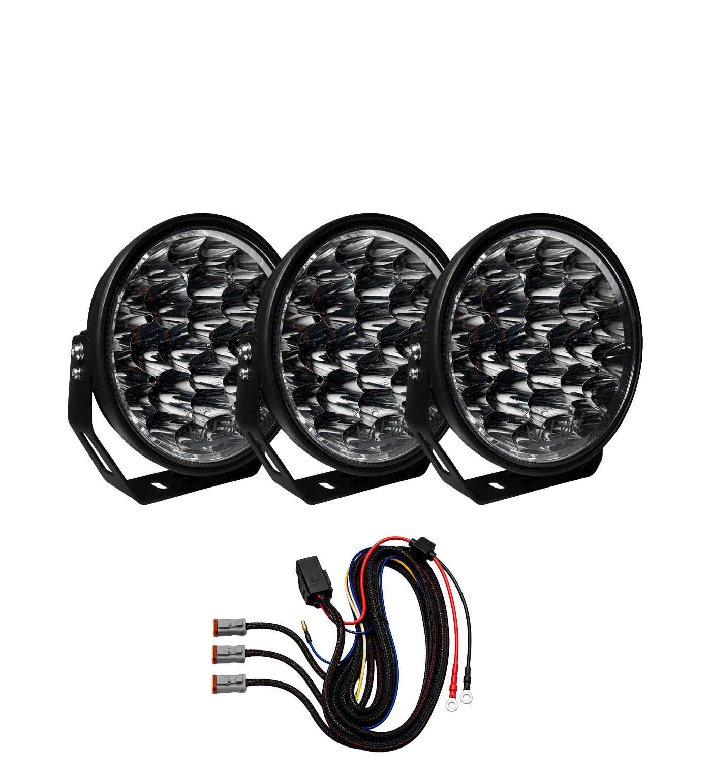 3-Pack W9 Phoenix DARK EDITION 160W
