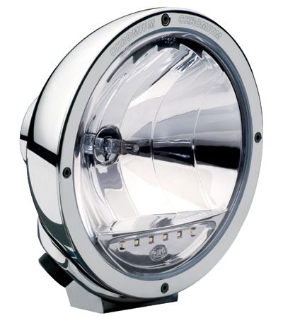 Hella Luminator Chromium med LED-positionsljus