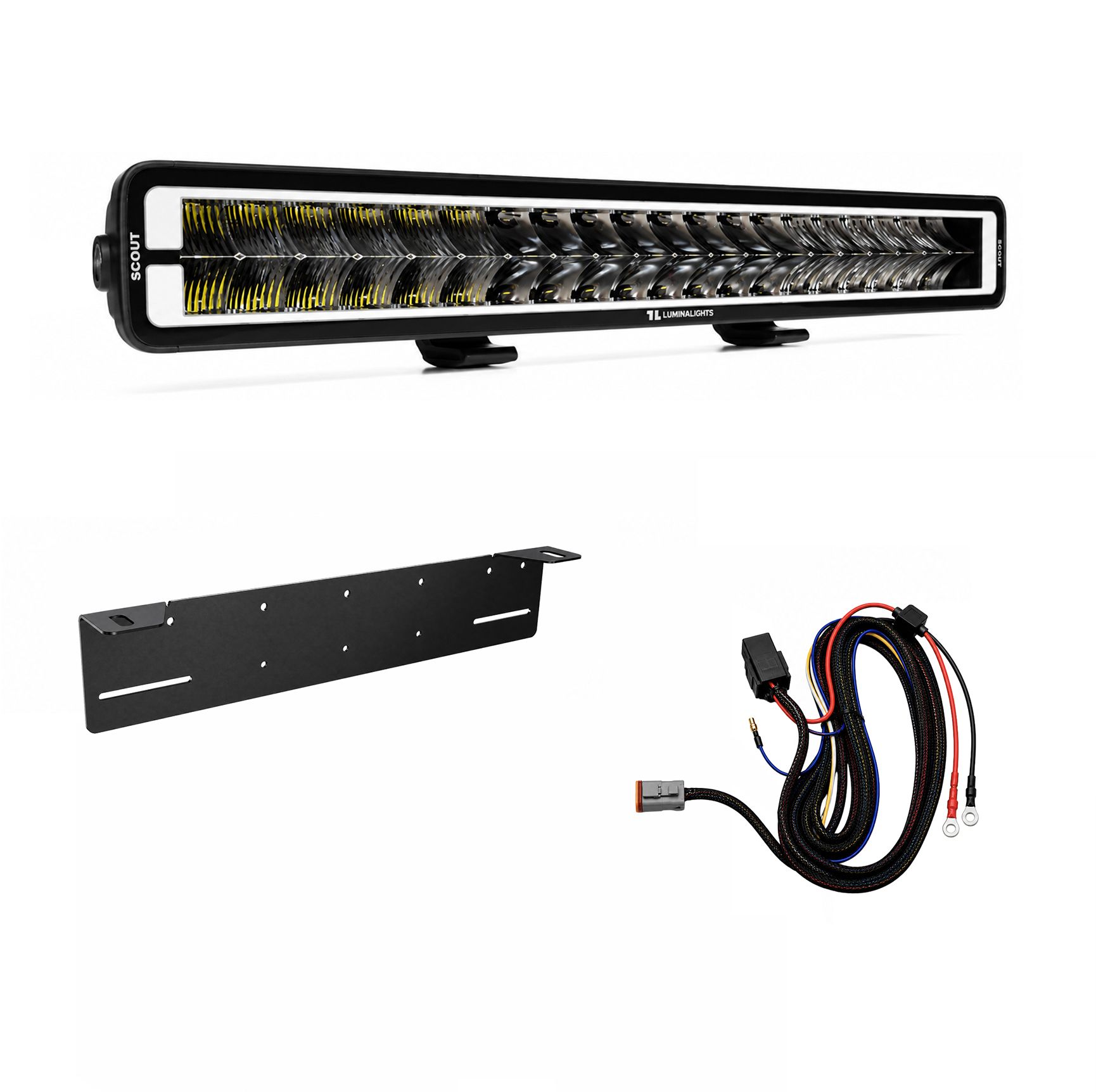 LuminaLights Scout Dual 600 H led bar kit