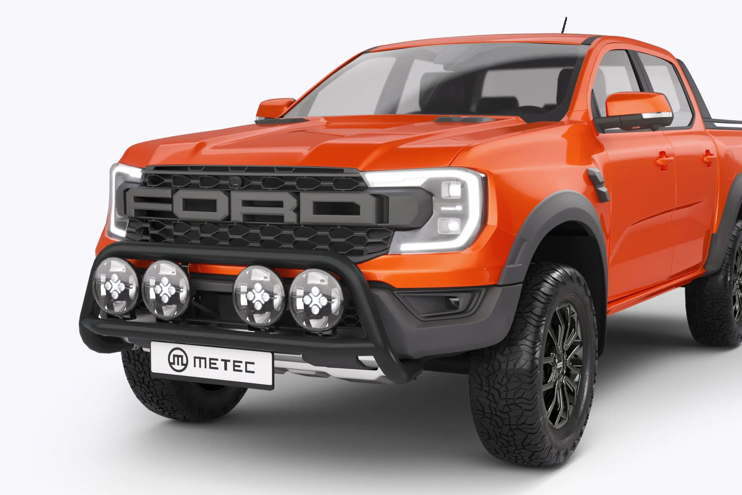Frontbåge Ford Ranger Raptor 23- Svart