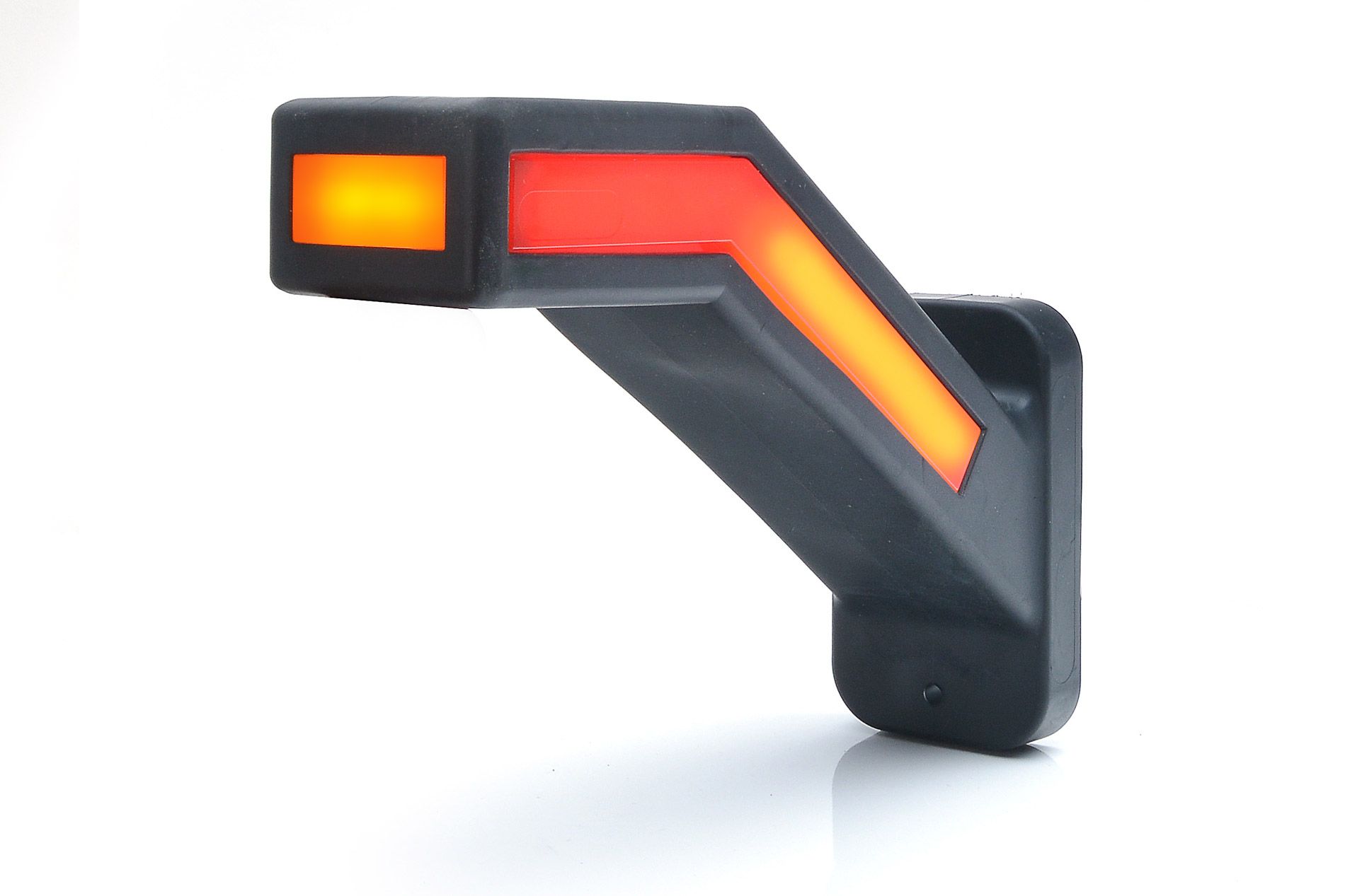 LED positionsljus med gummiarm, Dynamiskt blinkande ljus