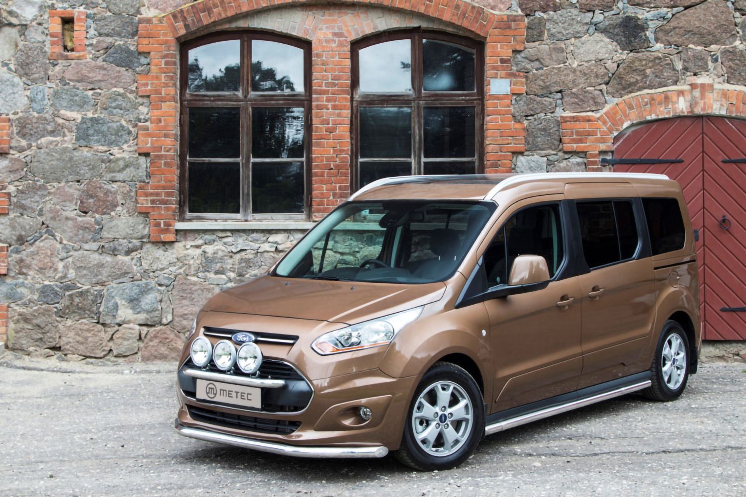 Sidorör Ford Connect 2014-2020-, Brace-it, Metec
