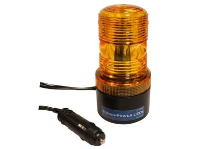LED-mini rotorljus 6LED, cigarettändarkontakt