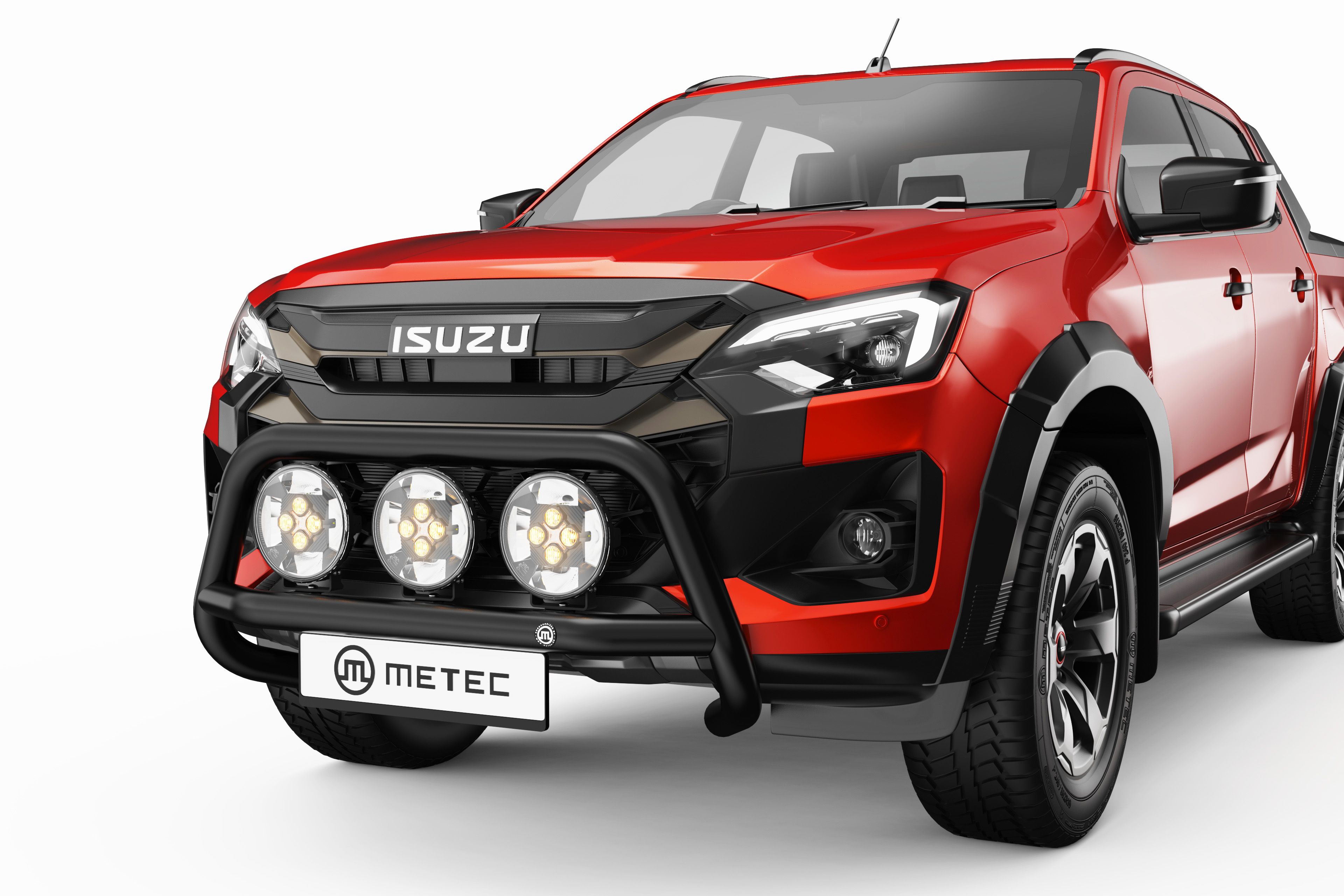 Frontbåge Låg Isuzu D-Max 2025+ 3 Ljus