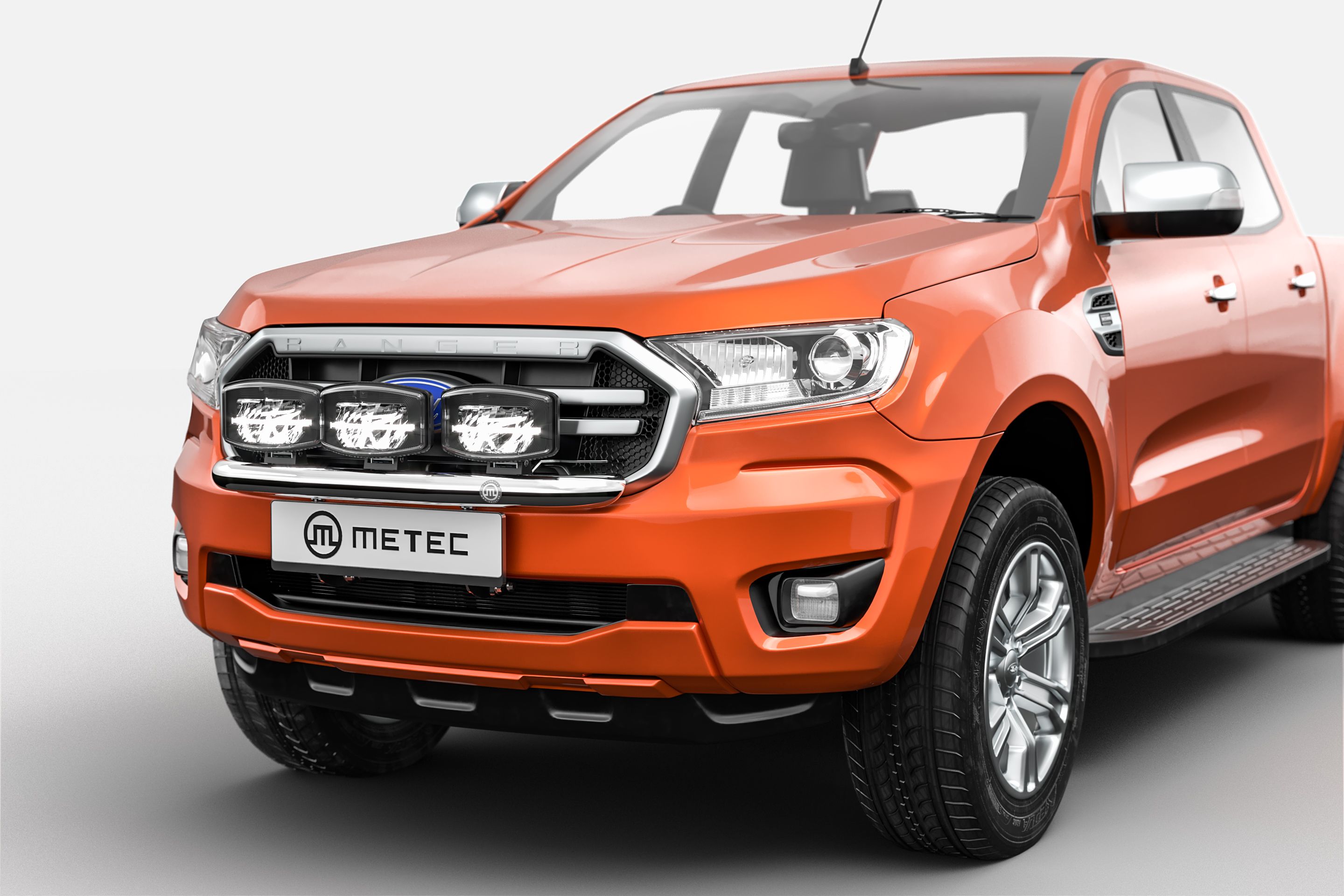 Extraljusbåge, Ford Ranger 2019-2020-, Ø60mm, Metec