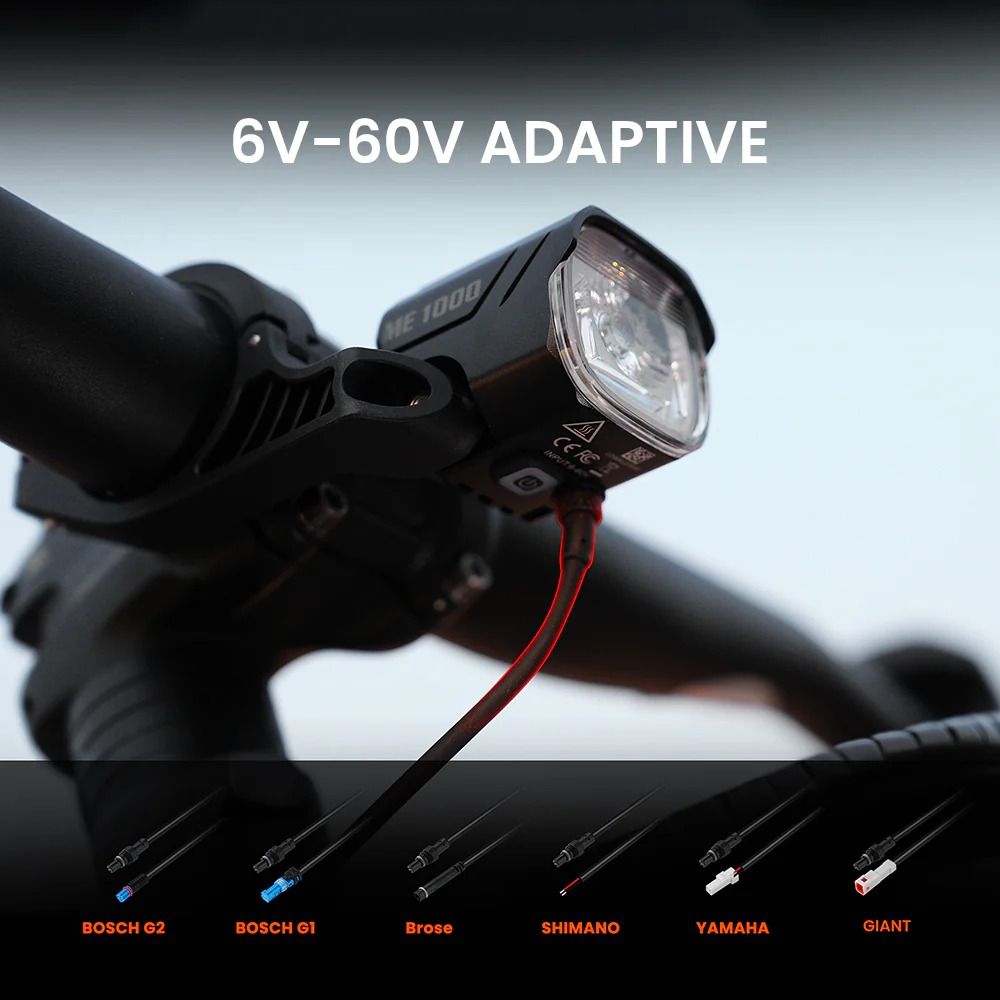 ME 1000 V2.0 Smart E-Bike Ljus