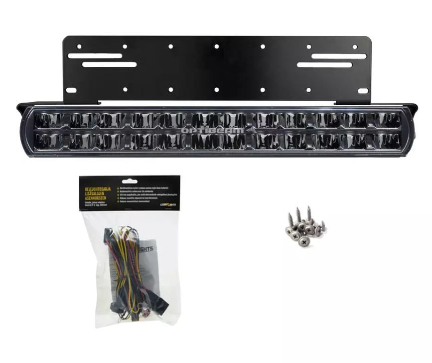 Optibeam Super Captain Dual 600 Curved flush kit