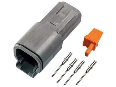 Deutsch DTM 4-stift. 0,5 mm2