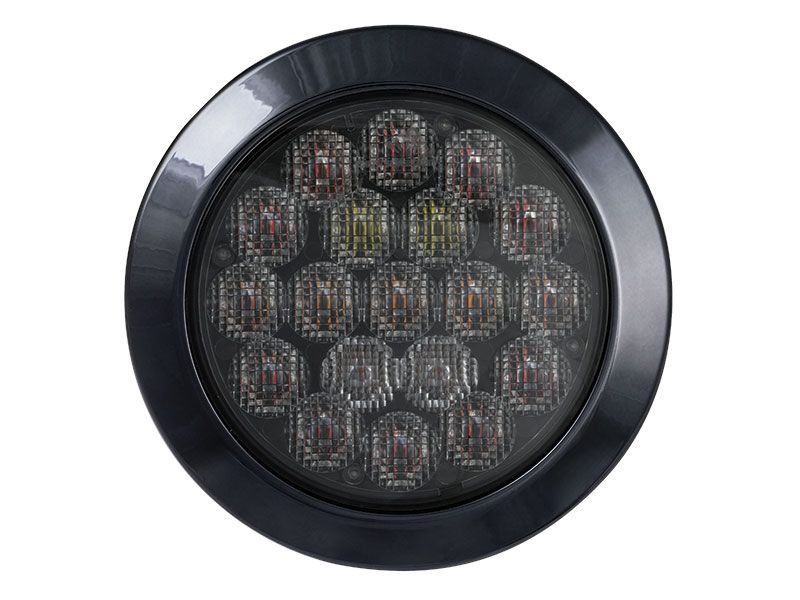 Optibeam Dark Phantom Ø155 mm bakljus, 5 m kabel, ADR