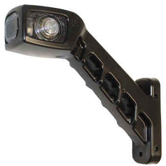 LED-positionsljus med gummi arm 178mm