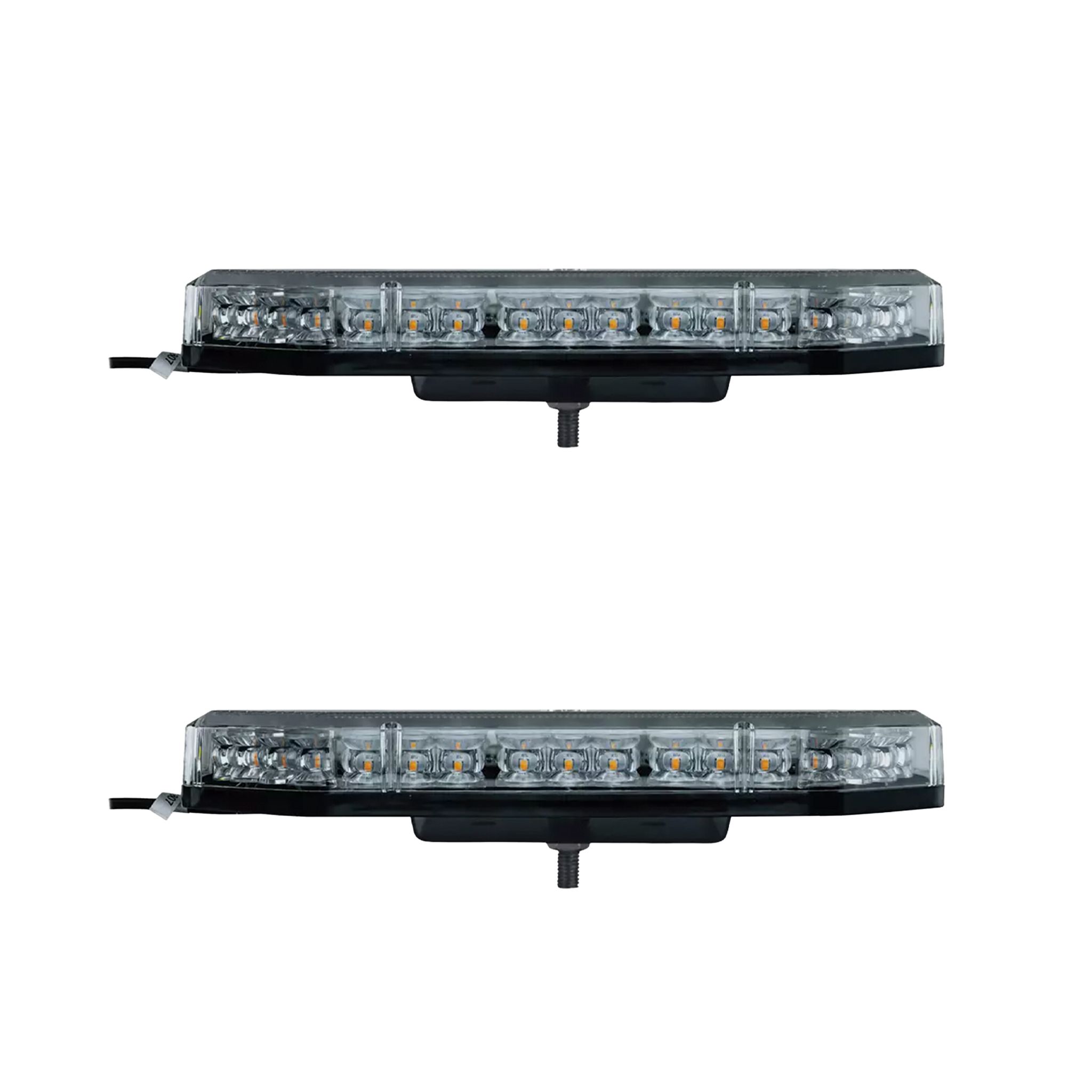 Blixtljusramp 2-Pack Maxiflare Mini LED – 12–24V Varningsljus för Takmontering