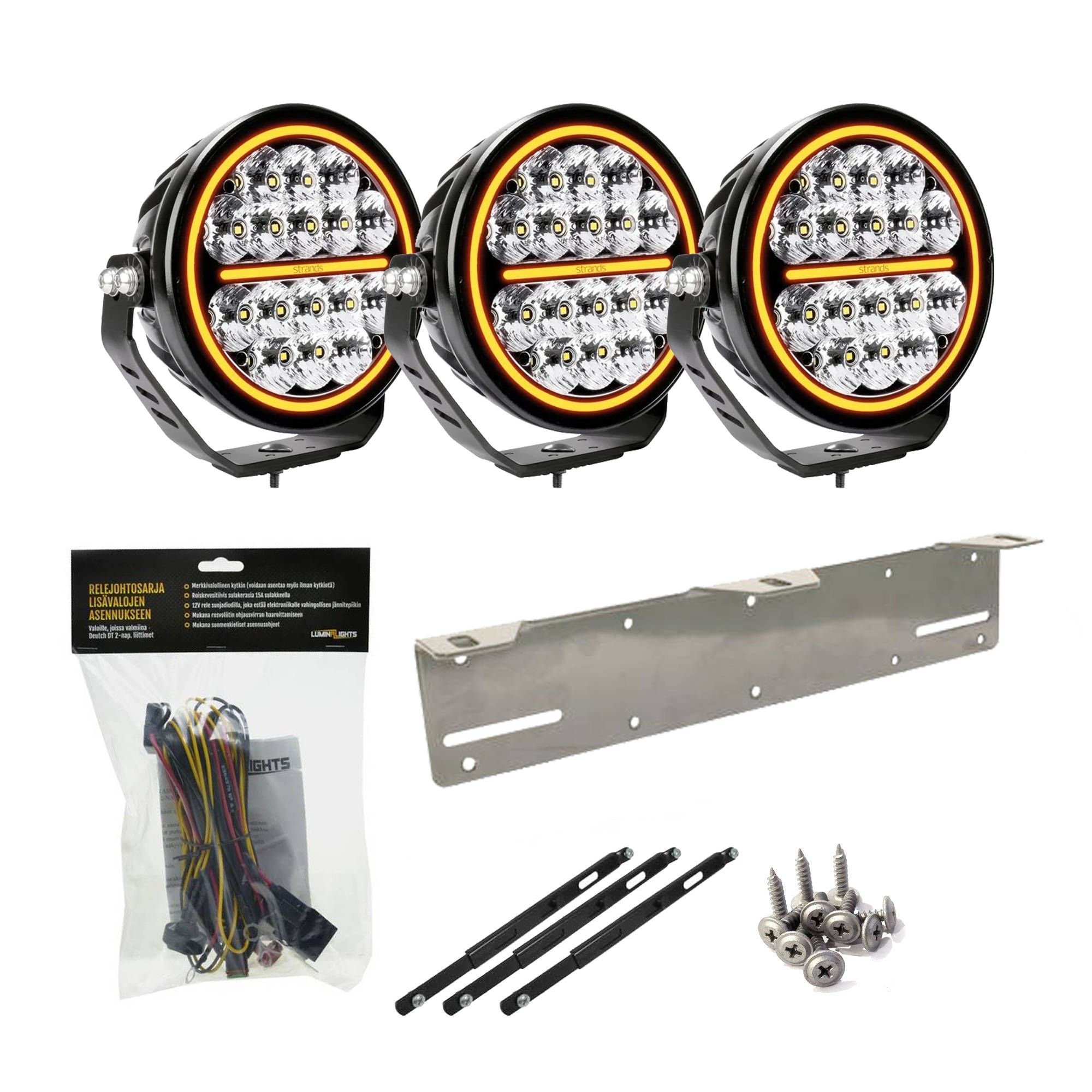Strands Siberia Night Ranger 7" 3x kit