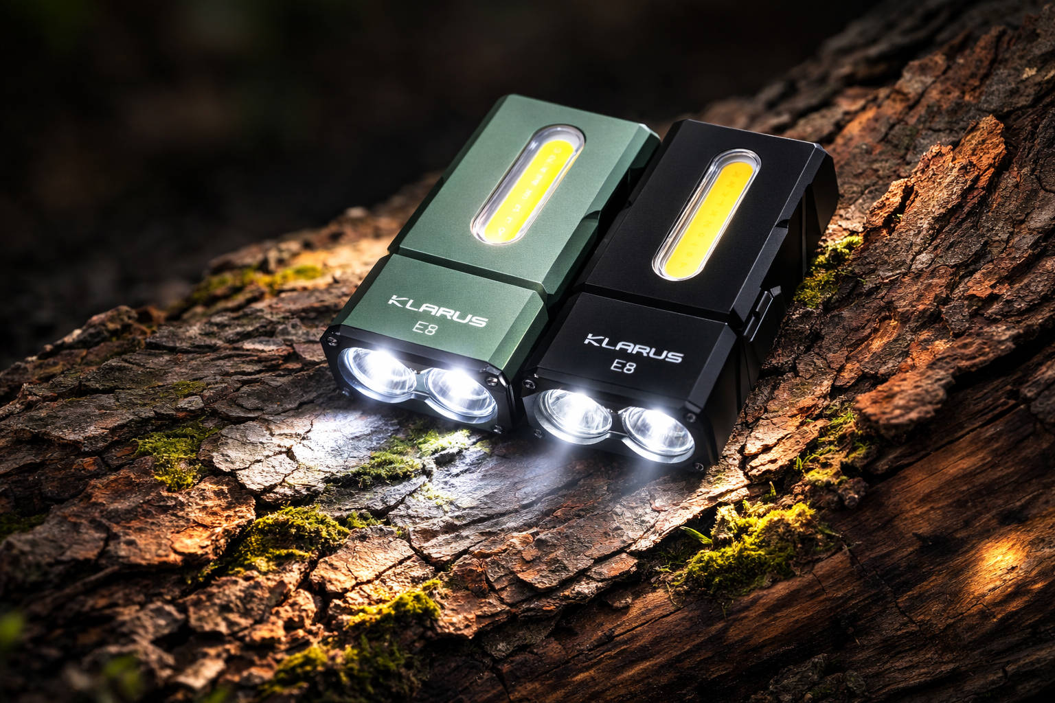 Klarus E8 Multi- Ficklampa