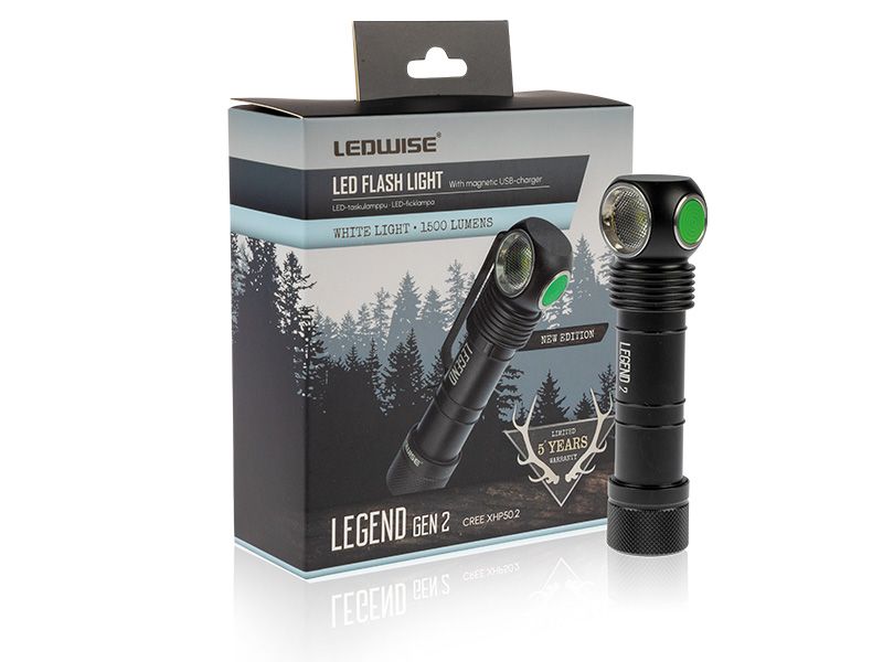 Pannlampa Ledwise Legend 2, white