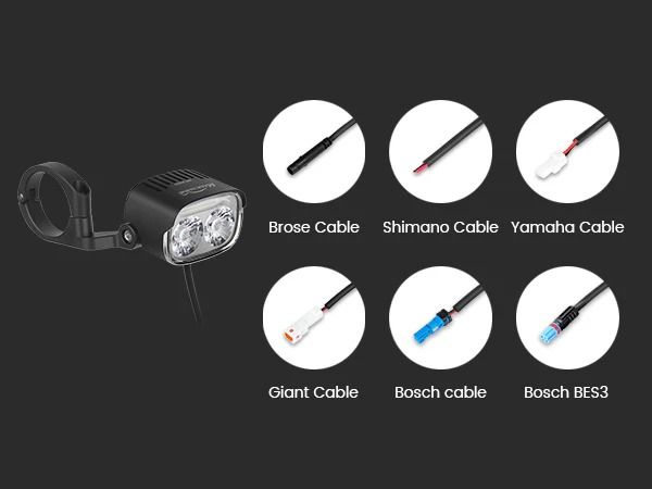 Magicshine ME 2000 Elcykel lampa