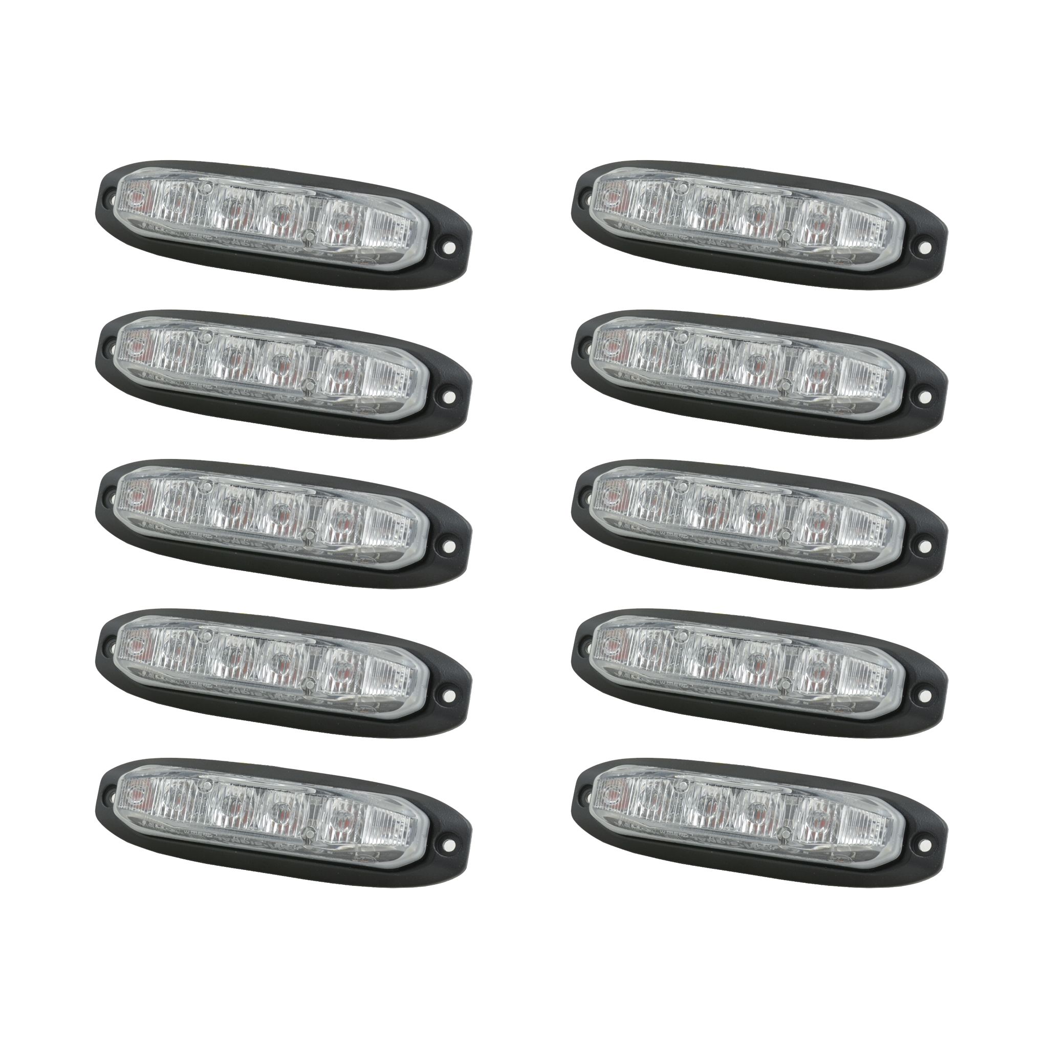 LED-blixtljus 6LED X6 10pack