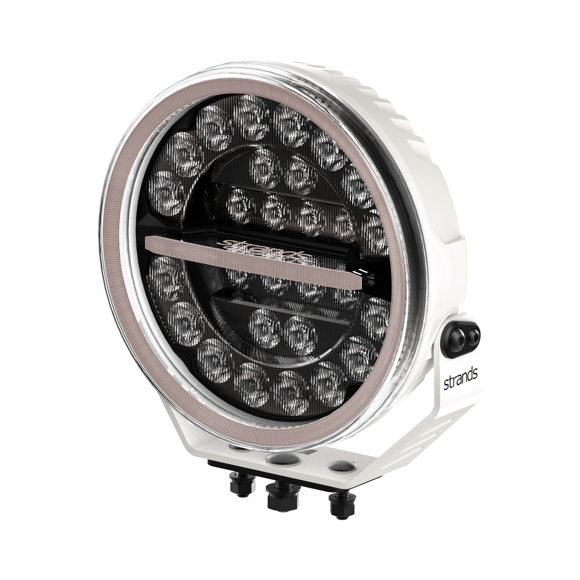 Strands Firefly 9'' LED-extraljus, vit