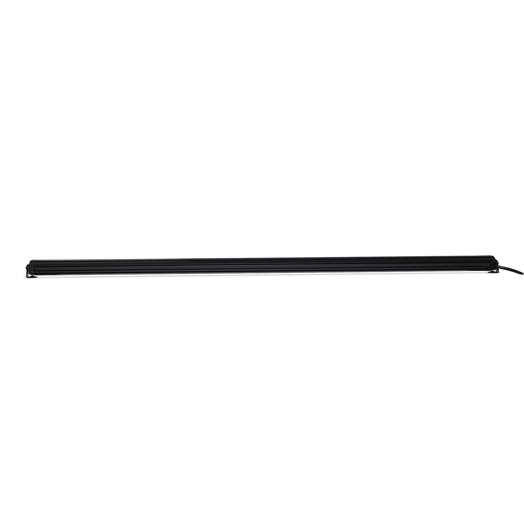 Arbetsljusramp LuminaLights Dark Work Slim 1250 LED – 1280 mm Flood Beam