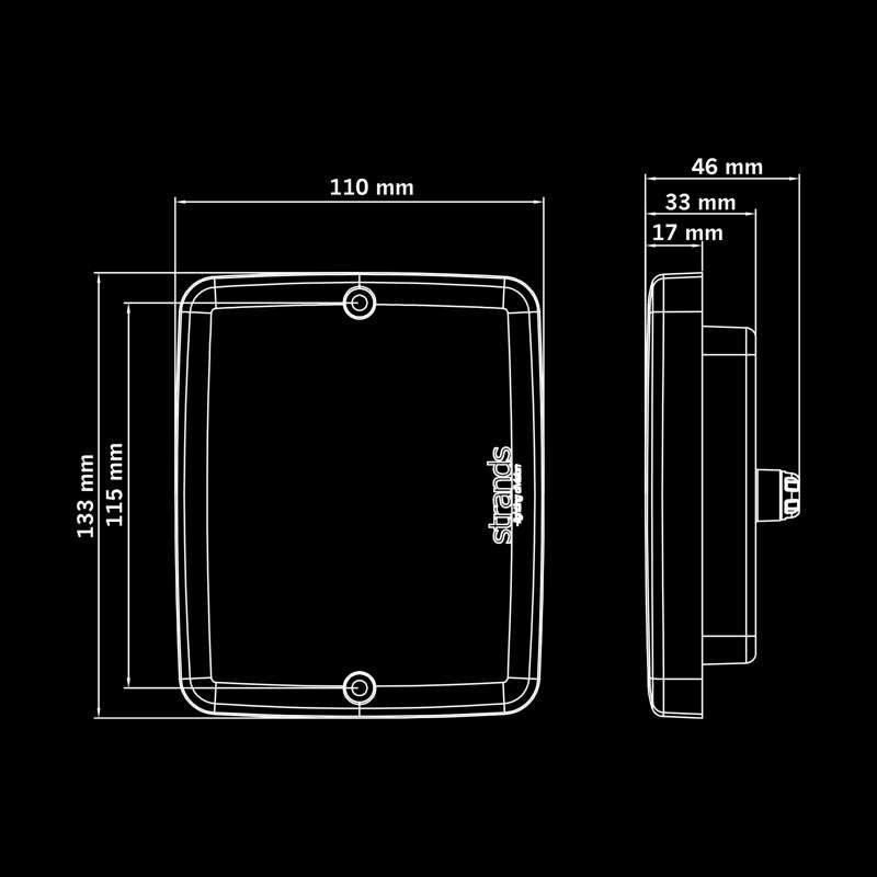 Strands For9T Illusion bakljus / bromsljus / blinker