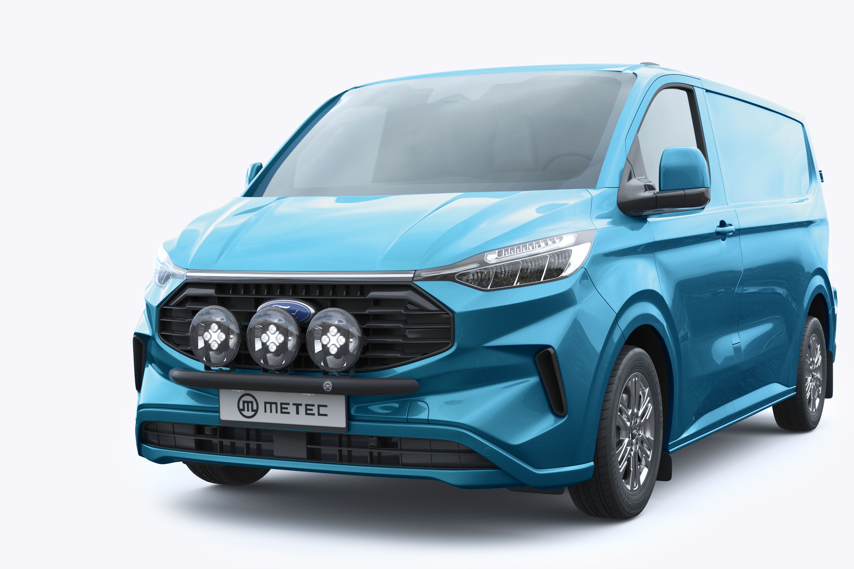 Extraljusbåge Ford Transit Custom 2023- Svart