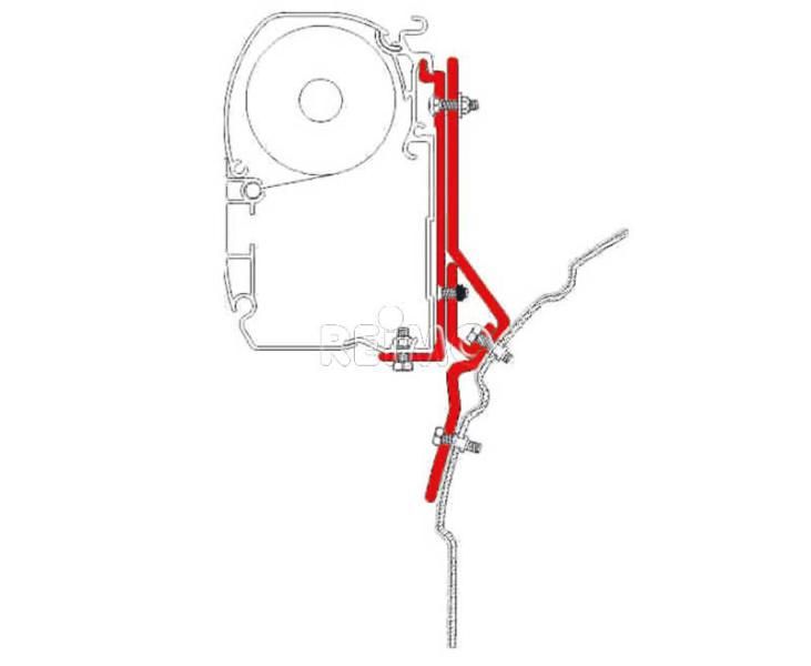 Fiamma markisadapter F45 Holder B