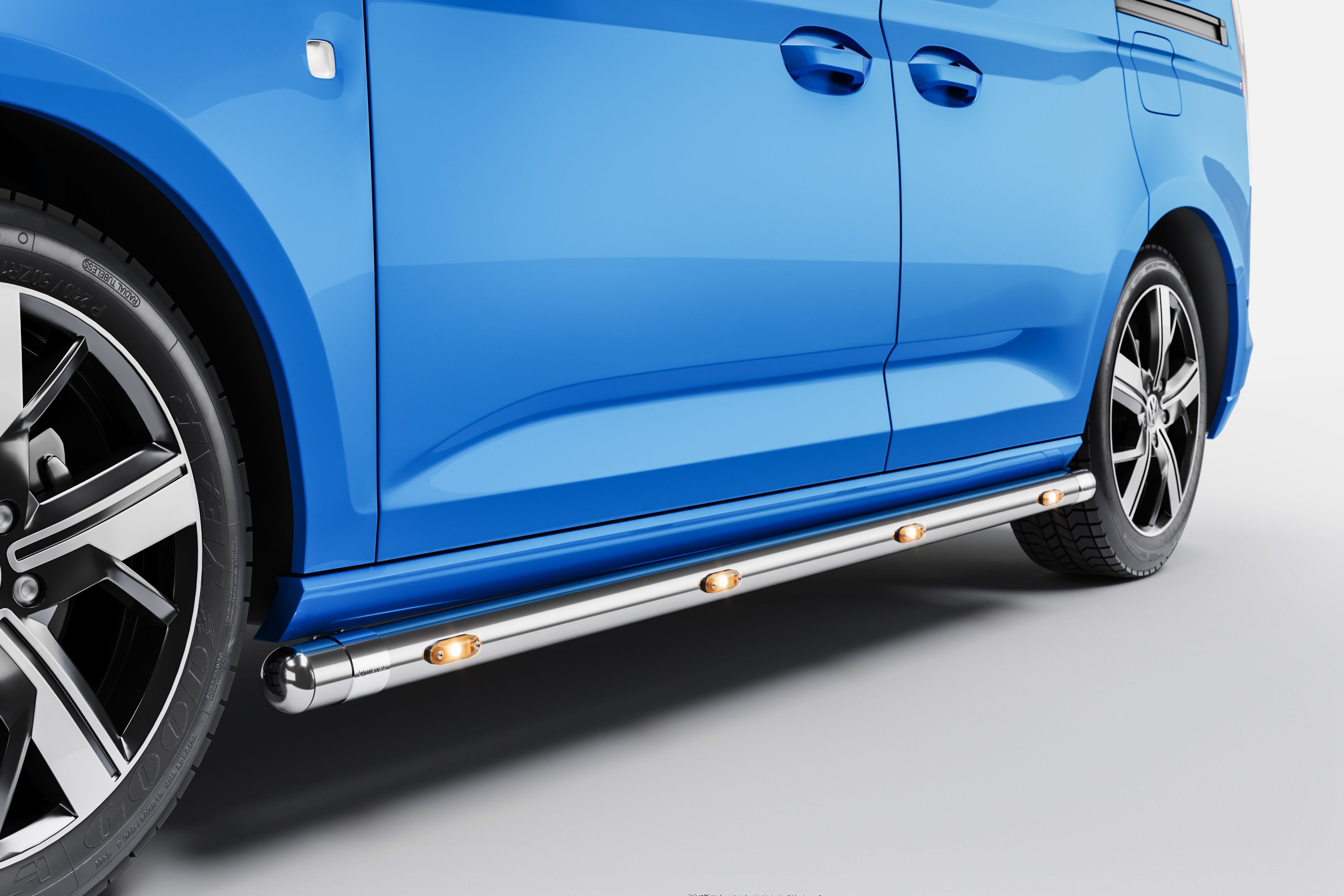 Sidorör Brace-IT (LED) VW Caddy 2021- Metec