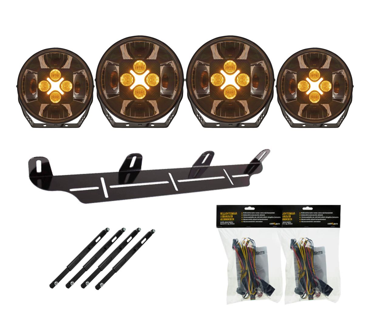 Optibeam Se7en & Nin9 RALLYKIT